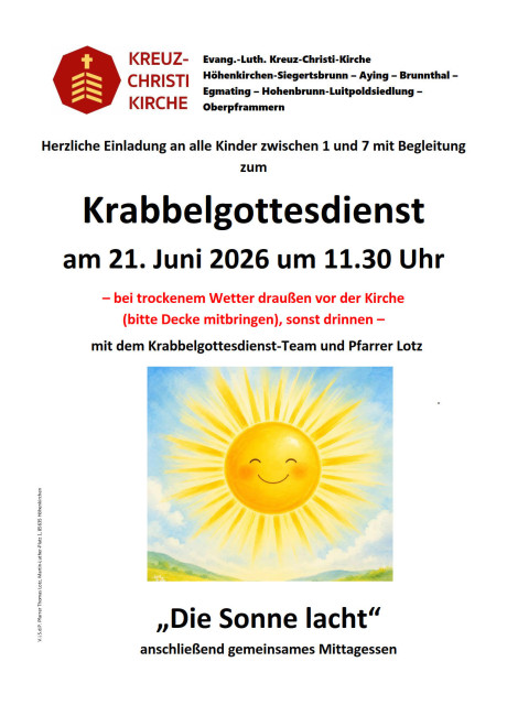 Die Sonne lacht