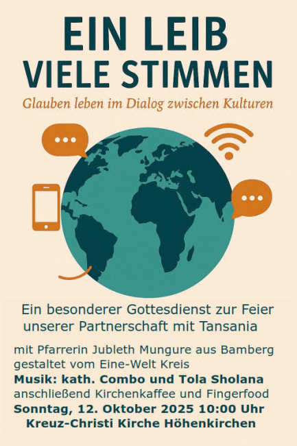 Partnerschaftsgottesdienst 2025